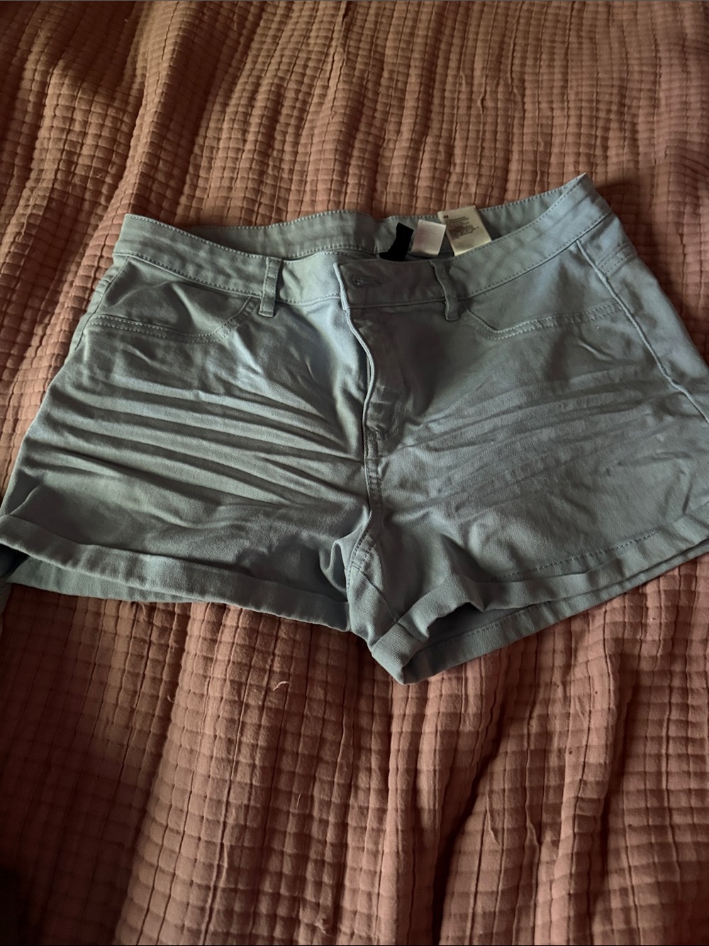 Divided Pale Blue Women's Denim Shorts